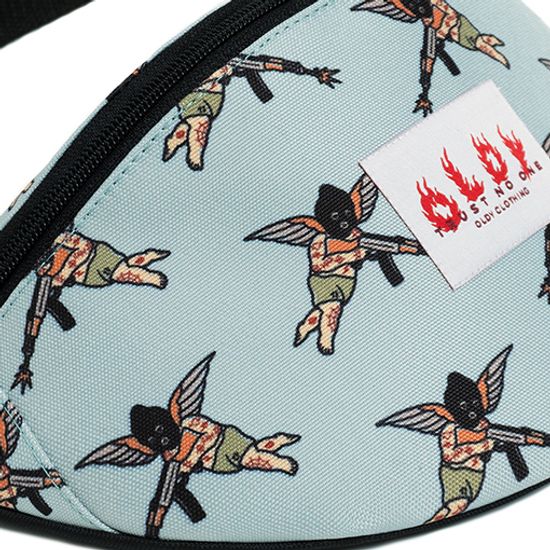 Поясная сумка OLDY. Купидон. Голубой