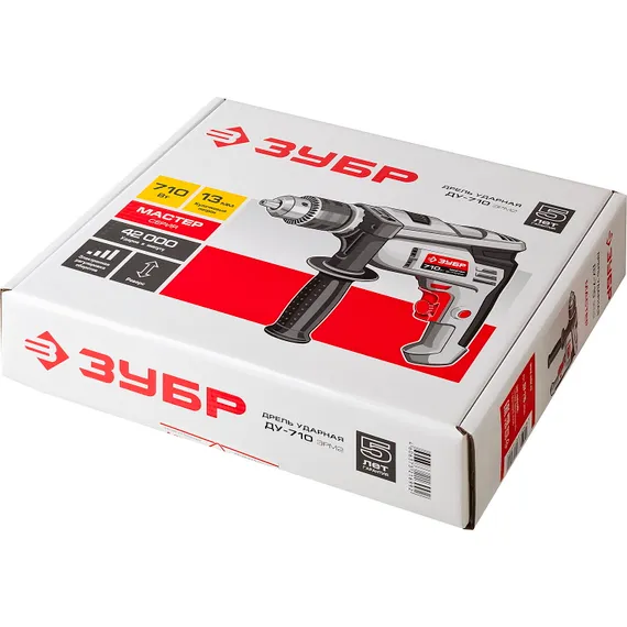 Дрель ударная "ЗУБР" ДУ-710 ЭРМ2