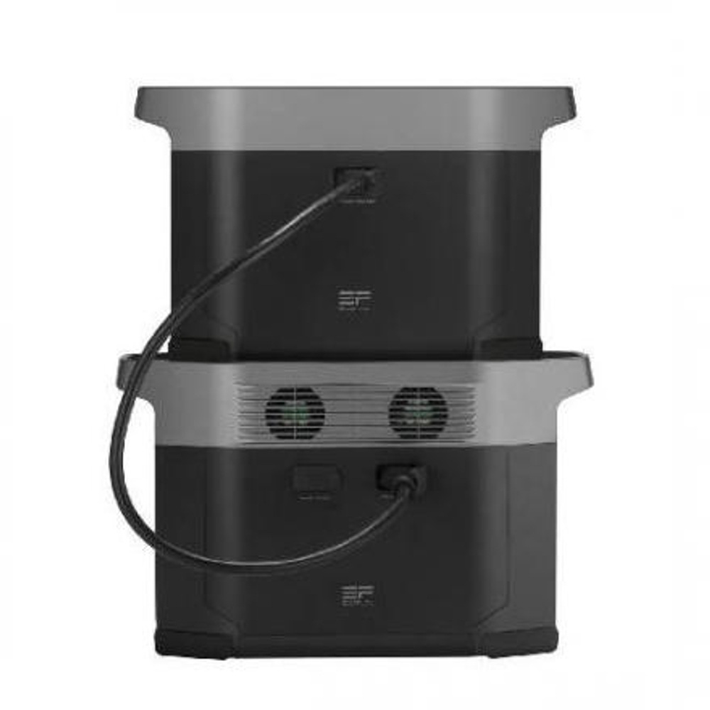 Комплект EcoFlow DELTA Max (2000) + внешняя батарея Темно-серый
