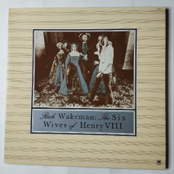 Винтажная виниловая пластинка LP Rick Wakeman The Six Wives Of Henry VIII (Japan 1973) (No Obi)