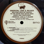 Emerson Lake & Palmer / Welcome Back, My Friends, To The Show That Never Ends - Ladies And Gentlemen (3LP)