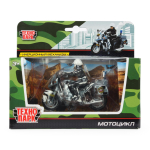 Мотоцикл ин.мет. "Омон, с фигуркой" коробка CT-1247-7 (Технопарк)
