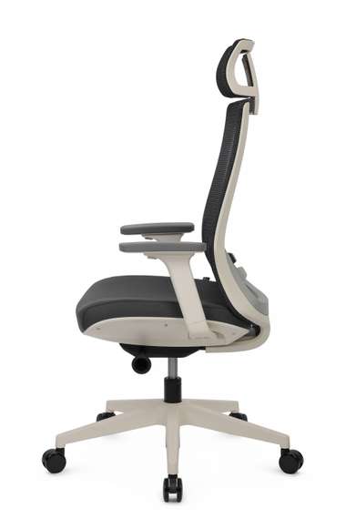 Кресло Forum CH-312A-BS Белый пластик/Серый