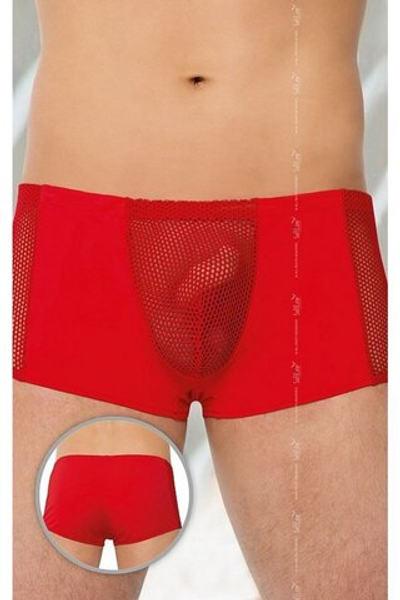 Шорты мужские с сеткой SoftLine красный XL