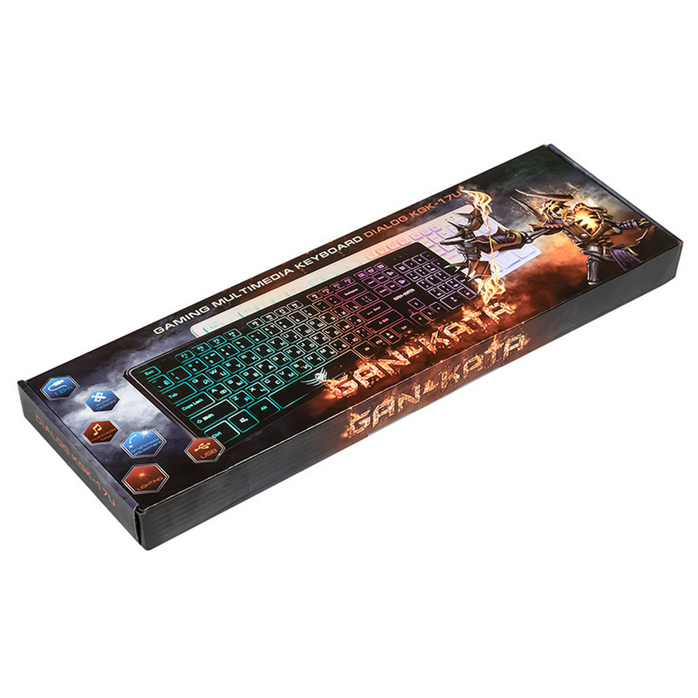 Клавиатура Dialog KGK-17U GAN-KATA (геймерская)