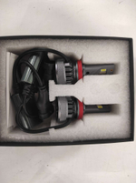 H11 / Светодиодные LED лампы для авто, H11, 12-24 вольта, 75 Вт, Серия V8 (2 шт. / комплект)
