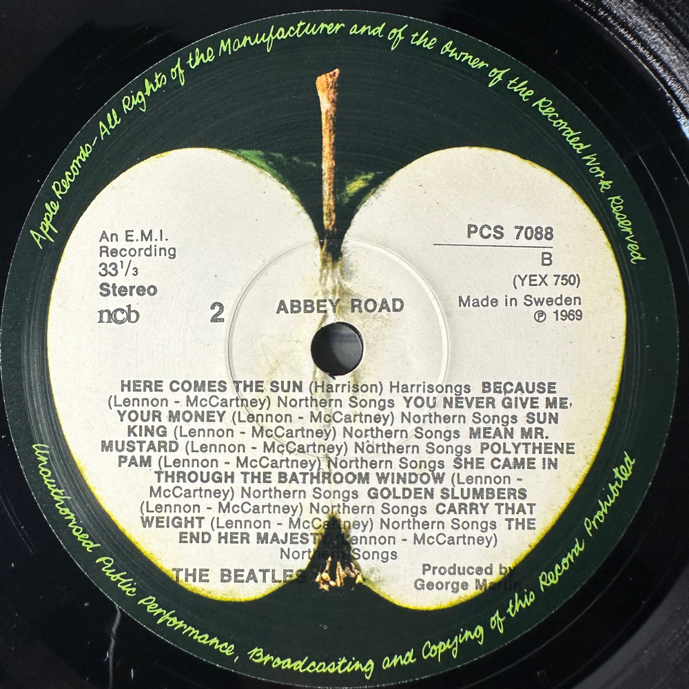 The Beatles ‎– Abbey Road (Швеция)