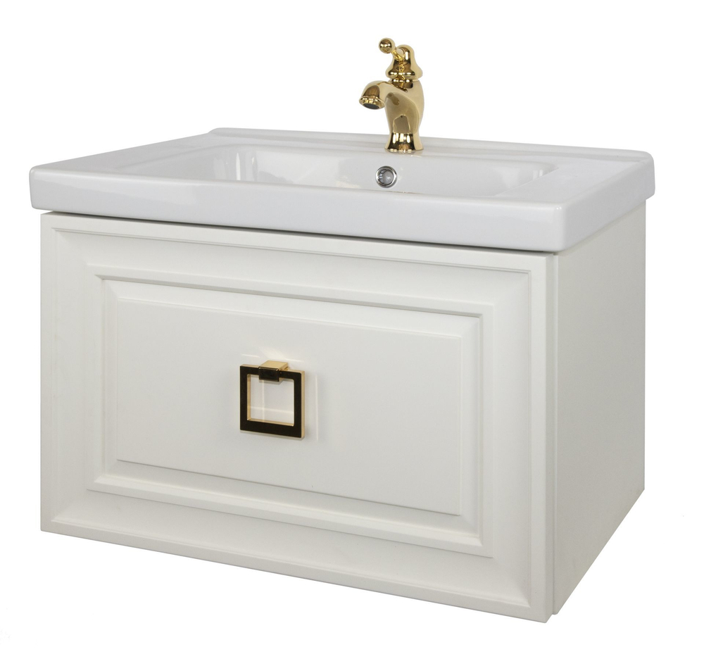 Тумба подвесная под раковину ADEL C65 арт. TS-ADL65C-C-I Ивори