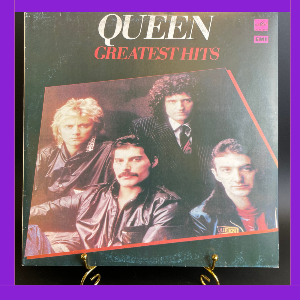 LP Queen - Greatest hits. виниловая пластинка 12 дюймов. записи 1974-1980 гг. Мелодия СССР. Лицензия Англия