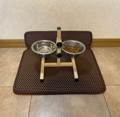 КОВРИК 40х30. С БОРТИКОМ 7 СМ - БЕЖЕВЫЙ