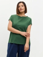 Футболка оверсайз с рукавами крылышками