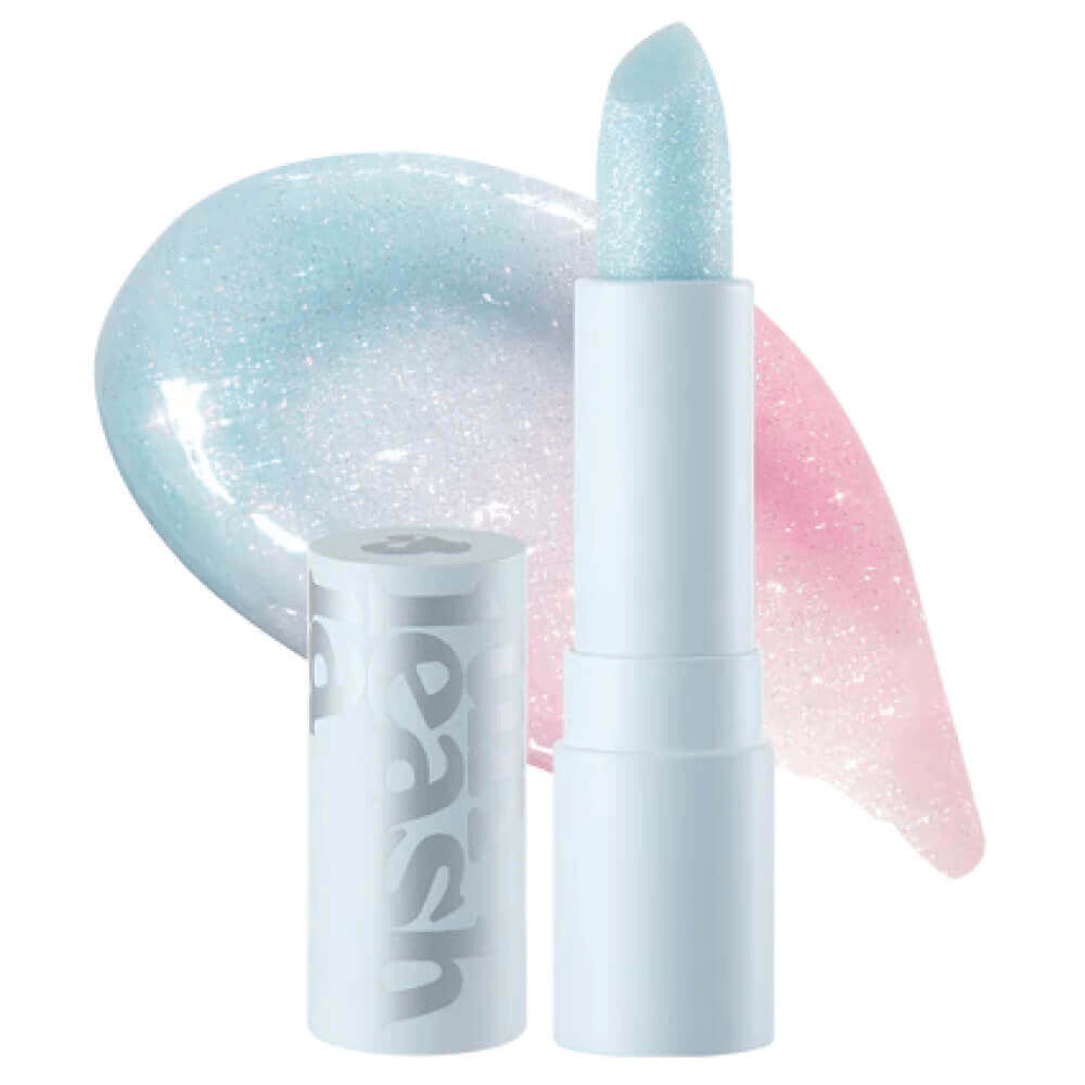 Unleashia Веганский кристальный бальзам для губ с блёстками - Glacier Vegan Lip Balm, 3,3г.