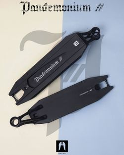 Дека для трюкового самоката Ethic Pandemonium V2 460 black