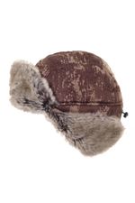 Шапка-ушанка алова, бурая кора