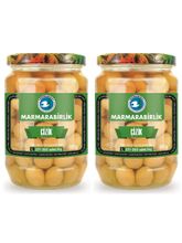Оливки Marmarabirlik зеленые CIZIK L, 400 г, 2 шт