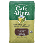 Cafe Altura, органический кофе, Колумбия, цельные зерна, темная обжарка, 283 г (10 унций)
