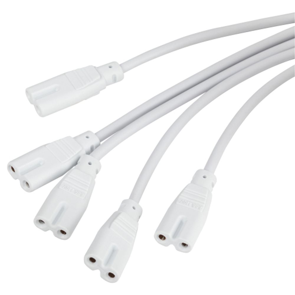 Разветвитель сетевой для линейных светильников ЭРА 5х IEC C7 2pin 2m для подключения 5 светильников | Аксессуары для фито светильников