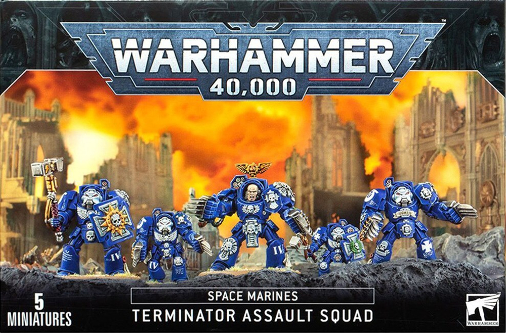 Space Marine Terminator Assault Squad