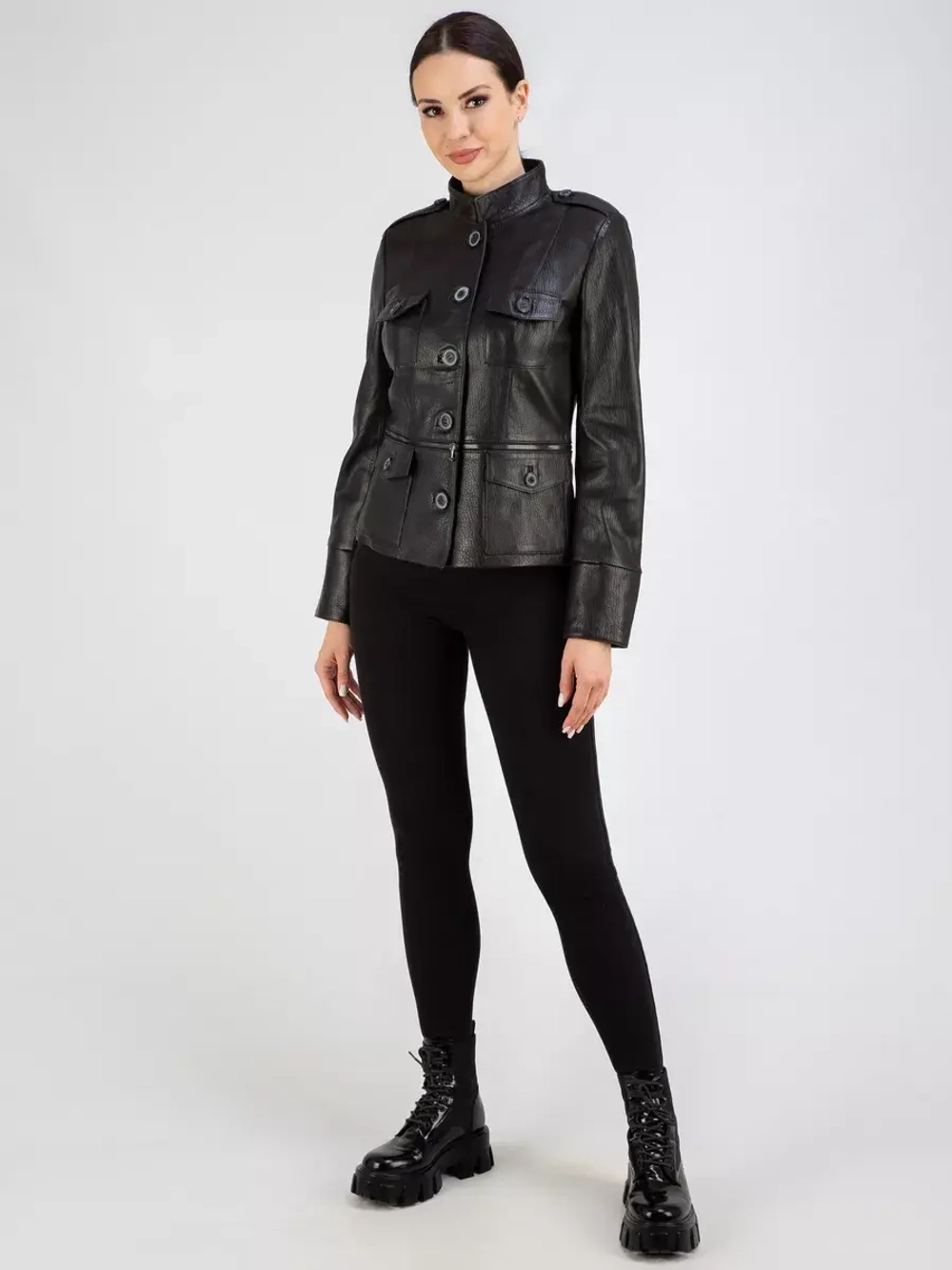 Кожаная куртка демисезонная Турция