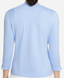 Женская футболка теннисная (dł. Рукава) Nike Court Victory Dri-Fit Top 3/4 Sleeve W - aluminum/black