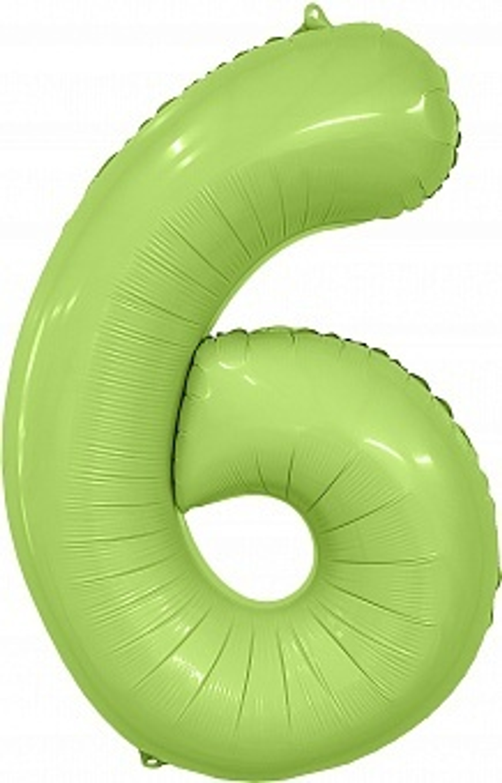 Р Цифра 6 Slim Фисташка (40''/102 см)