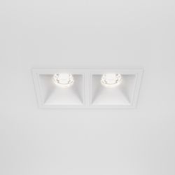 Модульный встраиваемый светодиодный светильник Maytoni Alfa LED DL043-02-10W4K-SQ-W