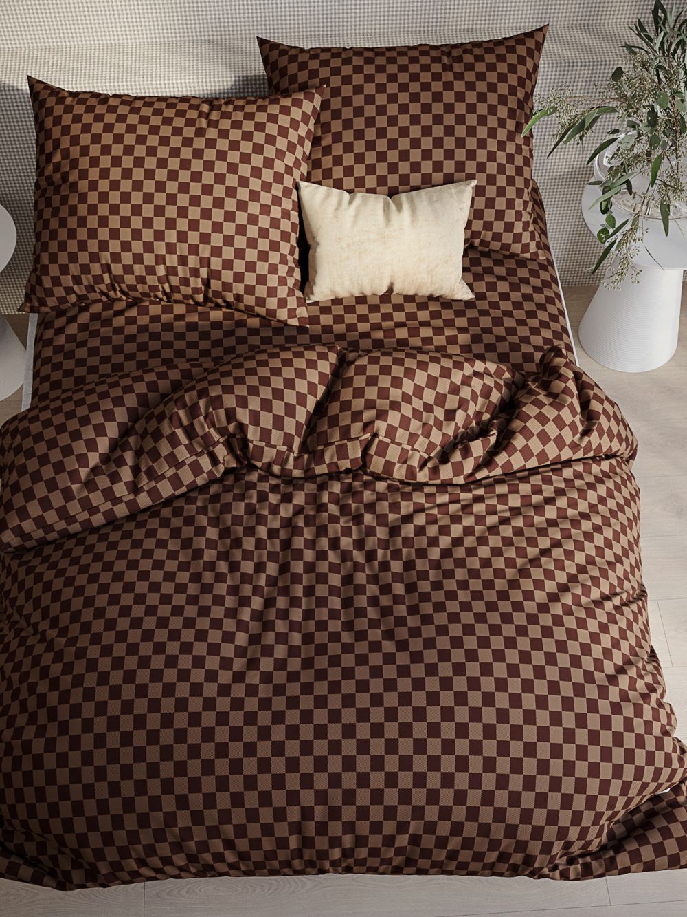 Наволочка комплект 2шт поплин Сказка "Roger" 50x70 см на молнии