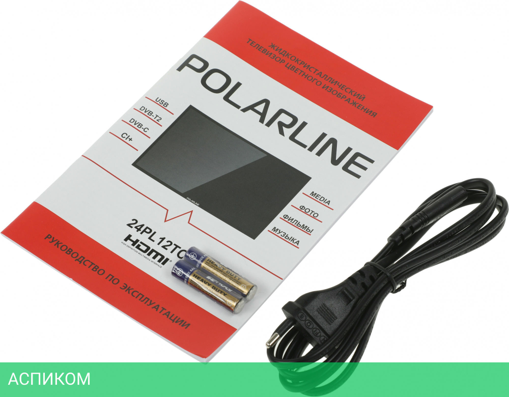 Телевизор LED PolarLine 24" 24PL12TC