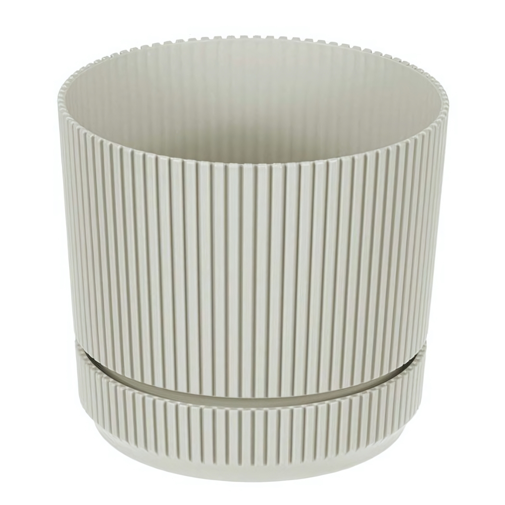 Кашпо СТРИП круглое D=170мм 2,3 л с поддоном М3247