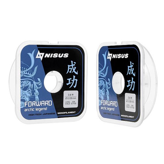 Леска FORWARD ARCTIC LEGEND 0,128mm/50m Nylon Transparen (N-FAG-0.128-50) Nisus
