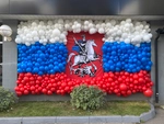 Панно из воздушных шаров