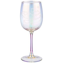 НАБОР БОКАЛОВ ИЗ 2-Х ШТ. "ДЛЯ ПРАЗДНИЧНОГО НАСТРОЕНИЯ - ДЛЯ БЛЕСКА ГЛАЗ" ЛИЛОВАЯ ДЫМКА 420 МЛ