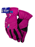 Перчатки. Подростковые. Материал верха: Текстильные. Подклад: Плюш-мех. Водонепроницаемые. Гортекс. С резинкой. 12 шт в упаковке, разные цвета.