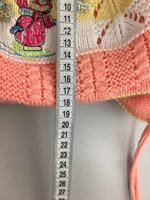 Шапка с принтом на 4-5 лет