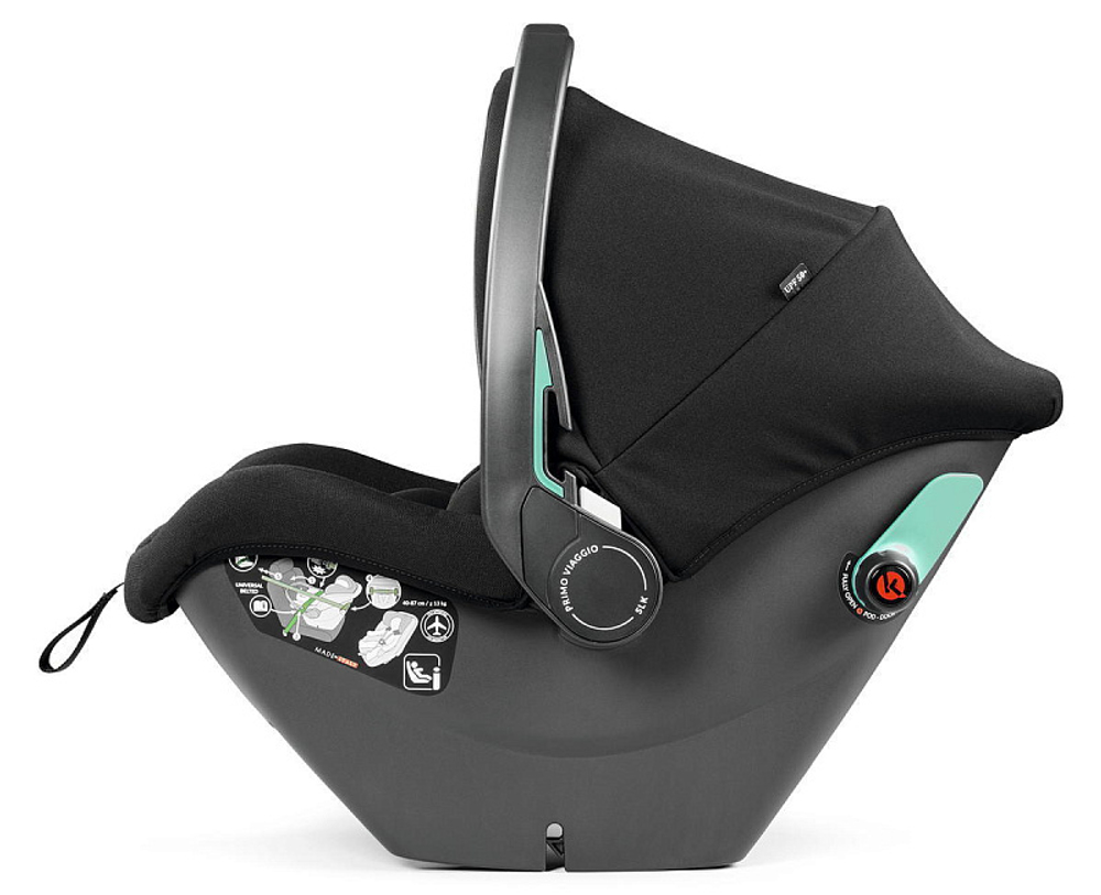 Коляска Peg Perego Veloce New Belvedere SLK 3 в 1 True Black