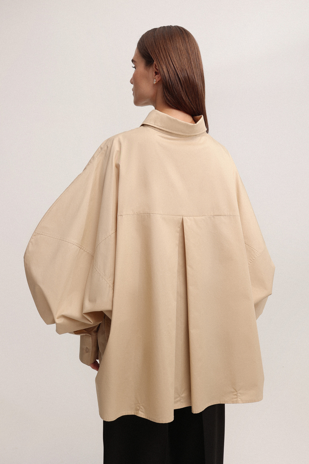 Рубашка О-силуэта