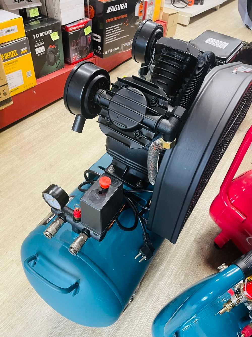 Компрессор воздушный PROFI AC 100/480X2