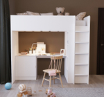 Кровать-чердак СМОСТАД SMÅSTAD, 205х104х182, белый