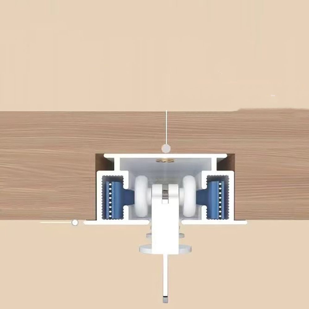 Встраиваемый электрический карниз для штор, тихий ход, пульт ДУ, алюминиевый, разные варианты управления
