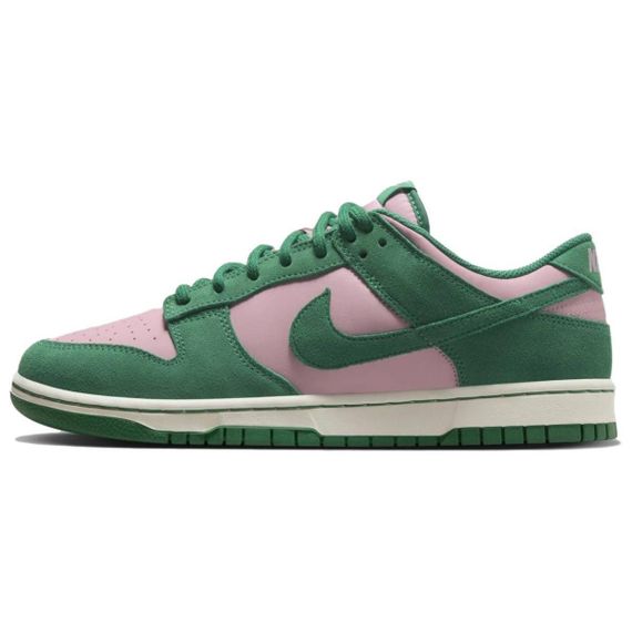 NIKE Dunk Кроссовки для скейтбординга Низкие Зеленые Розовые Унисекс