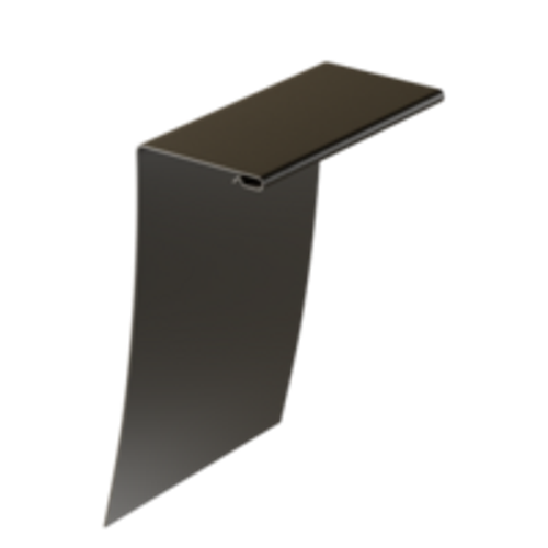 Docke PREMIUM Универсальный околооконный профиль 89 / 254 мм (Шоколад)