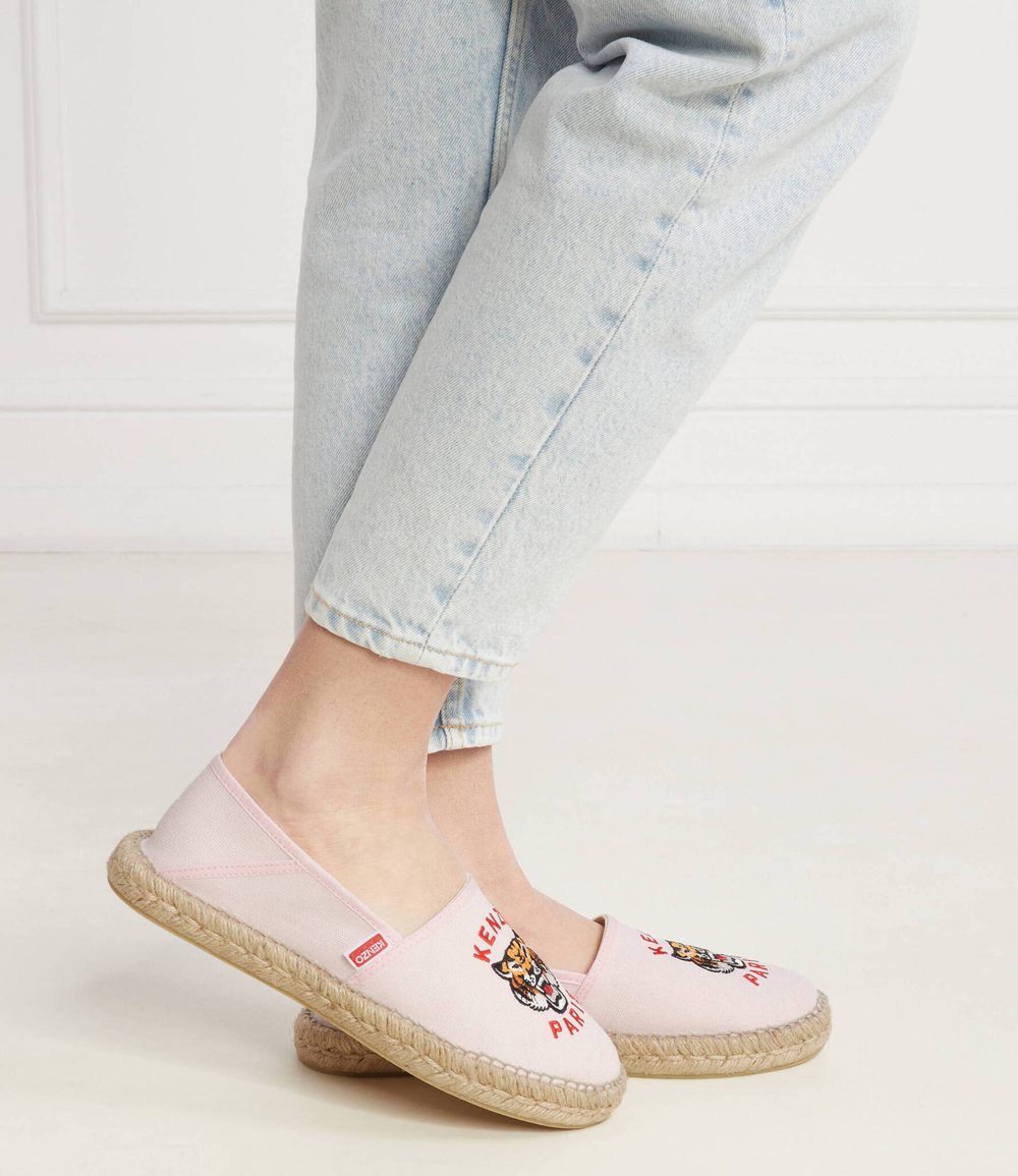 Эспадрильи Kenzo - пудро-розовый(FE52ES020F81)