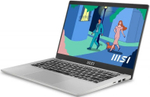Ноутбук  MSI Modern 14 C12MО-688RU 14 ", Core i7, 16 Гб RAM, 512 Гб SSD, Iris Xe Graphics, Серебристый