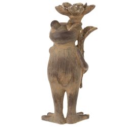 GAEM Фигурка декоративная "Лягушка", L10 W7 H21,5 см, 2в.