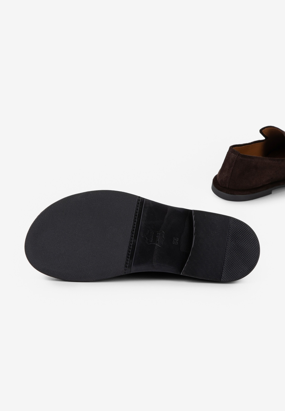 Лоферы // Ivana // Chocolate // Suede