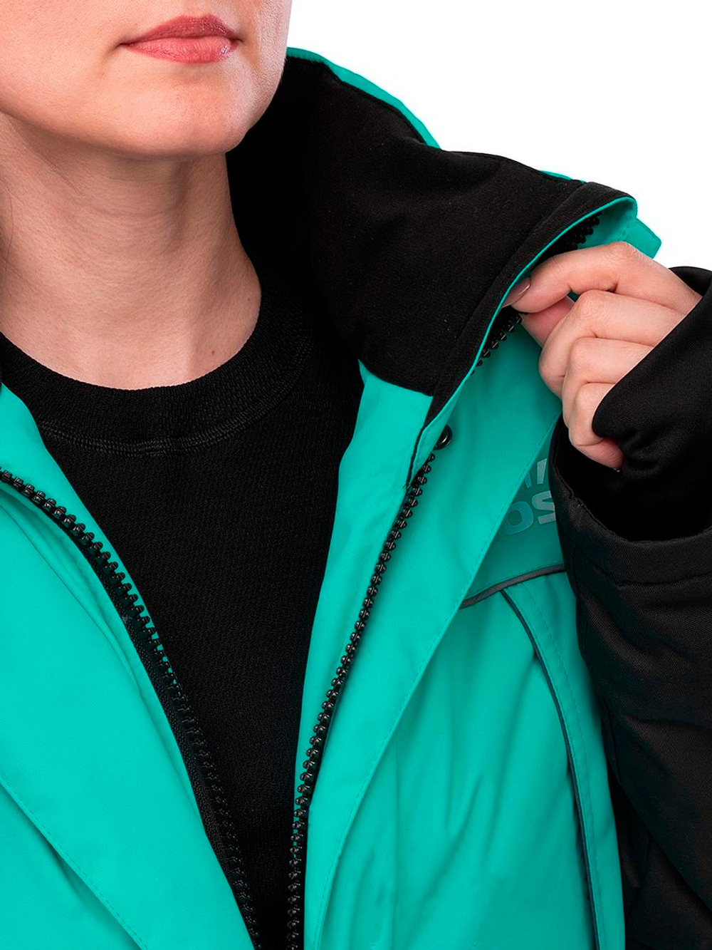 Костюм зимний Helios ZABAVA 8/8 К, AQUA GREEN/BLACK, размер 4XL (T-ZA-4XL-56-170-AG)