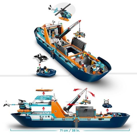 LEGO City Exploration Arctic Research Ship