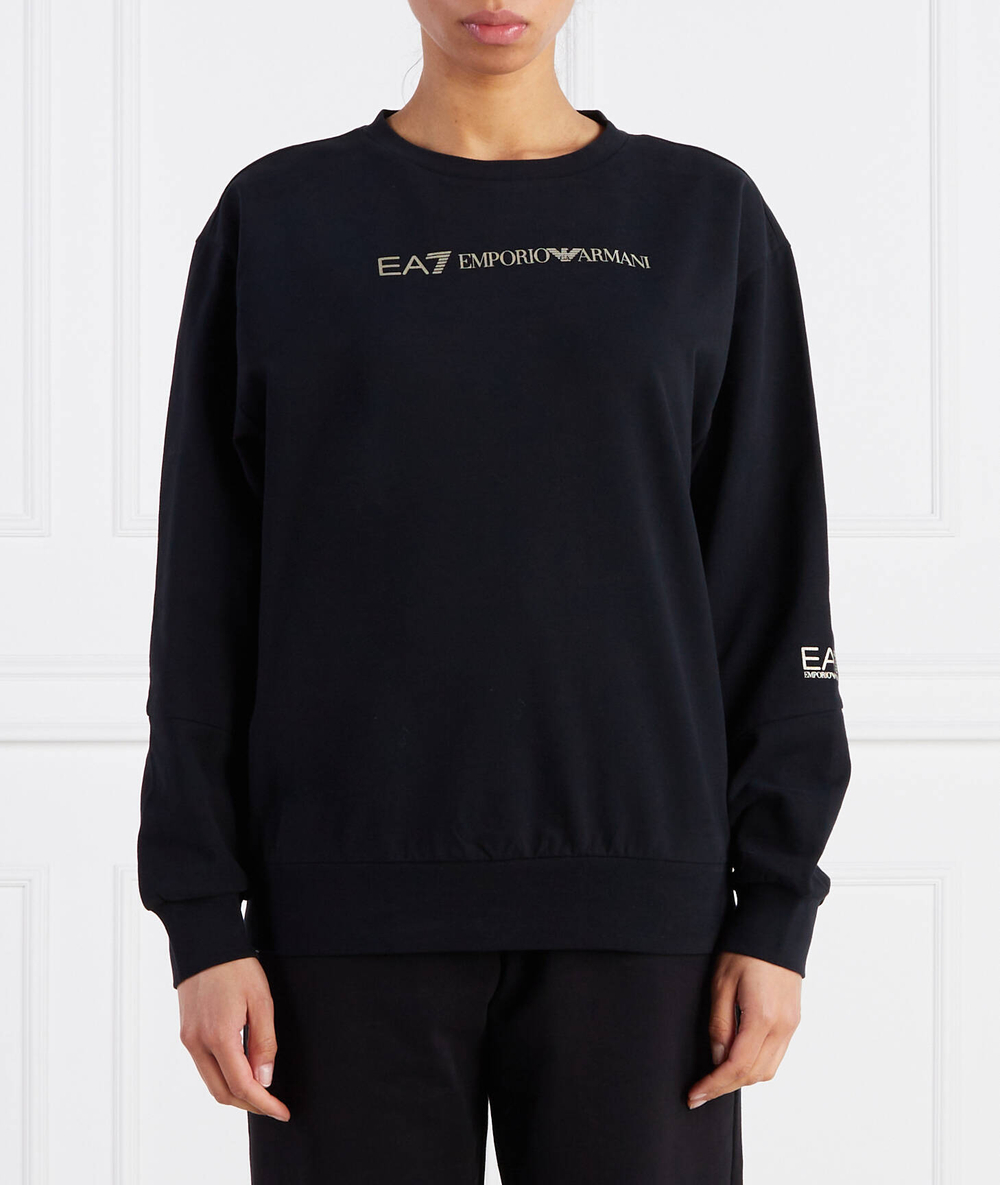 Худи FELPA EA7 - черный(6RTM06 TJCQZ)