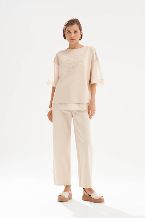 23521 Джемпер женский (бежевый)