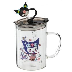 GAEM Кружка с крышкой, 450 мл, L12,5 W8 H17 см